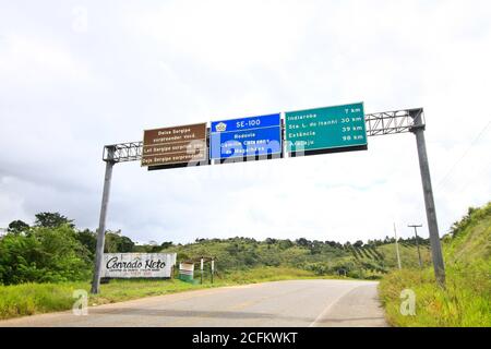 Aracaju, Brasilien. September 2020. 100, Sergipe. Kredit: Mauro Akiin Nassor/FotoArena/Alamy Live Nachrichten Stockfoto