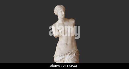 Die statue der venus von milo - Louvre - Paris Stockfoto