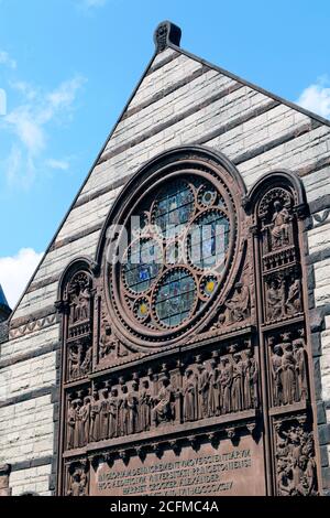 Alexander Hall, in dem sich das Richardson Auditorium befindet. Princeton University, Princeton, NJ, USA Stockfoto