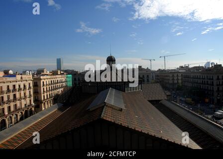 Barcelona, mercat del Born, Barri de la Ribera, 2008 Stockfoto