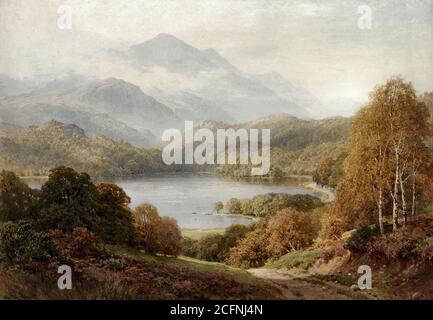 Palmer Harry Sutton - Highland Landscape - British School - 19. Jahrhundert Stockfoto