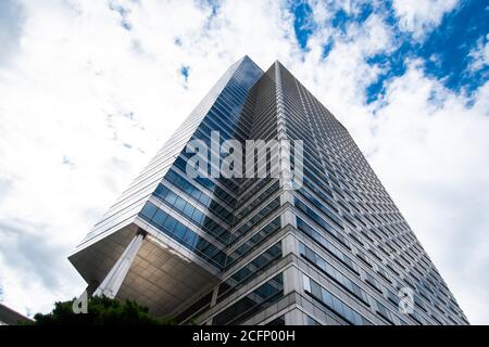 ASEM Tower in der Nähe der COEX Mall im Gangnam Viertel von Seoul. Stockfoto