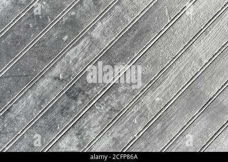 Vintage oder grungy hellen Hintergrund aus natürlichen Textur von alten Holzwerkstoff. Plank grau Paneele diagonal Stockfoto