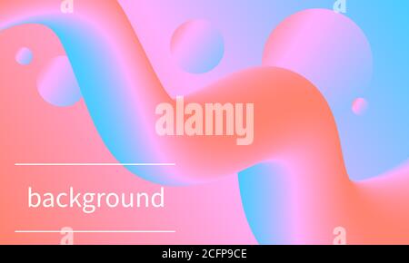 Karamell süßen Hintergrund. Vorlage für Kindergeburtstag Einladung Stock Vektor