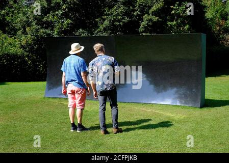 anish kapoor in houghton Hall, norfolk, england Stockfoto