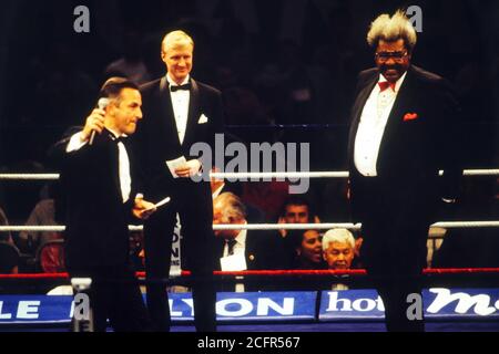 American Boxing Manager Don King, Lyon, Frankreich Stockfoto