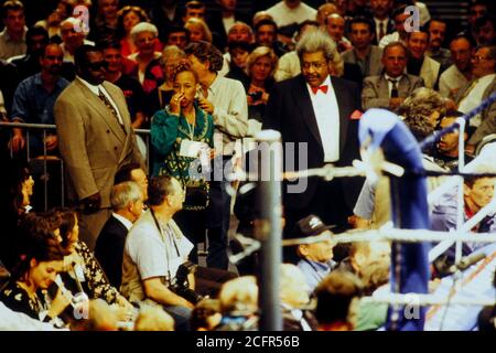 American Boxing Manager Don King, Lyon, Frankreich Stockfoto