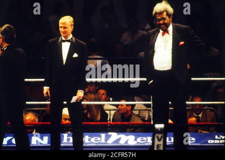 American Boxing Manager Don King, Lyon, Frankreich Stockfoto