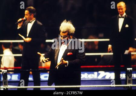 American Boxing Manager Don King, Lyon, Frankreich Stockfoto