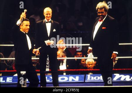 American Boxing Manager Don King, Lyon, Frankreich Stockfoto