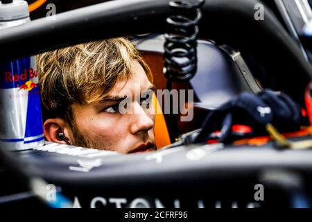 GASLY Pierre (Fra), Aston Martin Red Bull Racing Honda RB15, Portrait während der Formel 1 FIA Weltmeisterschaft 2019, Bahrain Grand Prix, in Sakhir vom 29. Bis 31. märz - Foto Florent Gooden / DPPI Credit: LM/DPPI/DPPI/Florent Gooden/Alamy Live News Stockfoto