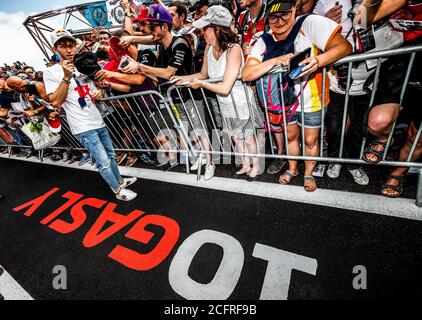 GASLY Pierre (Fra), Scuderia Toro Rosso Honda STR13, Portrait während der Formel-1-Weltmeisterschaft 2018, großer Preis von frankreich am 22. Bis 24. juni in Le Castellet - Foto Marc de Mattia / DPPI Grand Prix de France Credit: LM/DPPI/DPPI/Marc De Mattia/Alamy Live News Stockfoto