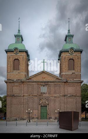 Sofia Albertina Kirche ist die zweite und aktuelle Kirche in Landskrona, Scania, Schweden. Zugehörigkeit zur Gemeinde Landskrona der Kirche von Schweden Stockfoto