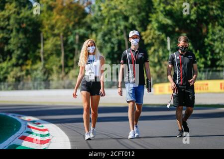 Pourchaire Theo (Fra), ART Grand Prix, Dallara F3 2019, Portrait, Portrait während des Formel 1 Gran Premio Heineken D'italia 2020, 2020 Italian Grand Stockfoto