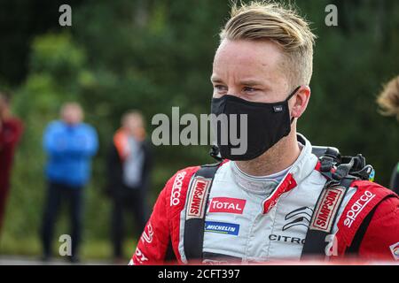 OSTBERG Mads (NOR), Citroen C3 R5, PH Sport WRC 2, Portrait während der Rallye Estland 2020, 4. Lauf der FIA WRC Meisterschaft 2020 vom 4. September Stockfoto