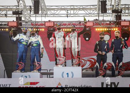 25 FOURMAUX Adrien (FRA), JAMOUL Renaud (FRA), Ford Fiesta R5 MkII, M-Sport Ford WRT WRC 2, 21 OSTBERG Mads (NOR), ERIKSEN Torstein (NOR), Citroen C3 Stockfoto