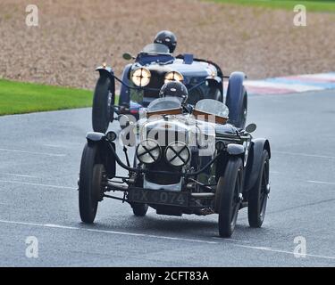 Winston Teague, Frazer Nash Falcon, Mallory Becher für Standard- und modifizierte Vorkriegs-Sportwagen, VSCC Formula Vintage, Mallory Park, Leicestershire, eng Stockfoto