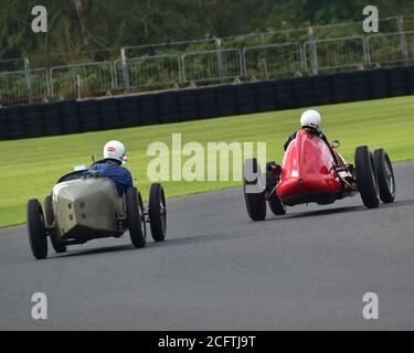 Alex Simpson, Alvis Goodwin Special, Chris Hudson, Bugatti T35B, John Holland Trophy for Vintage and Pre-61 Racing Cars, VSCC, Formula Vintage, Mallor Stockfoto