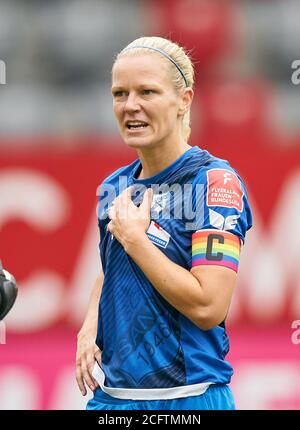 Fußball München - Sand, München 6. September 2020. Diane CALDWELL, SC Sand 5 FC BAYERN MÜNCHEN - SC SAND 6-0 - die DFL-VORSCHRIFTEN VERBIETEN DIE VERWENDUNG VON FOTOGRAFIEN als BILDSEQUENZEN und/oder QUASI-VIDEO - 1. Frauen Deutsche Fußballliga, München, 6. September 2020. Saison 2019/2020, Spieltag 1, FCB, München, FC Bayern Campus © Peter Schatz / Alamy Live News Stockfoto