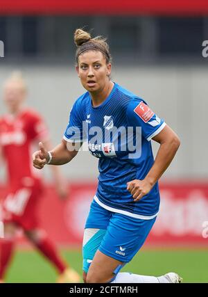 Fußball München - Sand, München 6. September 2020. Marina GEORGIEVA, SC Sand 8 FC BAYERN MÜNCHEN - SC SAND 6-0 - die DFL-VORSCHRIFTEN VERBIETEN DIE VERWENDUNG VON FOTOGRAFIEN als BILDSEQUENZEN und/oder QUASI-VIDEO - 1. Frauen Deutsche Fußballliga, München, 6. September 2020. Saison 2019/2020, Spieltag 1, FCB, München, FC Bayern Campus © Peter Schatz / Alamy Live News Stockfoto