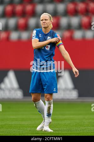 Fußball München - Sand, München 6. September 2020. Diane CALDWELL, SC Sand 5 FC BAYERN MÜNCHEN - SC SAND 6-0 - die DFL-VORSCHRIFTEN VERBIETEN DIE VERWENDUNG VON FOTOGRAFIEN als BILDSEQUENZEN und/oder QUASI-VIDEO - 1. Frauen Deutsche Fußballliga, München, 6. September 2020. Saison 2019/2020, Spieltag 1, FCB, München, FC Bayern Campus © Peter Schatz / Alamy Live News Stockfoto
