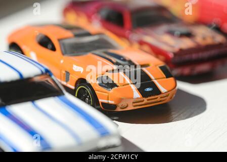 Diecast Modell Spielzeug Autos Hotwheels Stockfoto