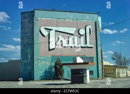 Trail Drive-in, Amarillo, Texas, USA, John Margolies Roadside America Photograph Archive, 1977 Stockfoto