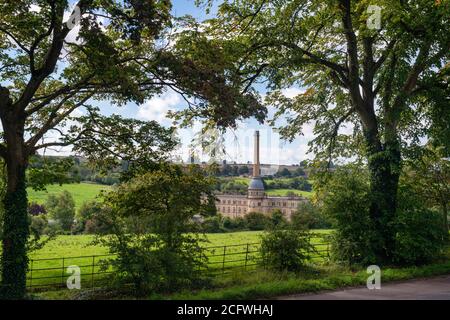 Bliss Tweed Mill im september. Chipping Norton, Oxfordshire, England Stockfoto