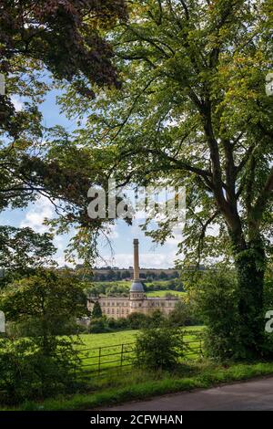 Bliss Tweed Mill im september. Chipping Norton, Oxfordshire, England Stockfoto