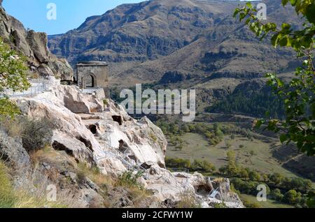 Georgien Republik - Blick von Vardzia Stockfoto
