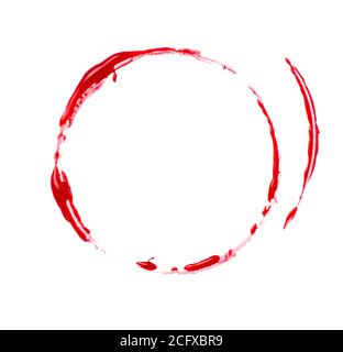 Roter Fleck Stockfoto