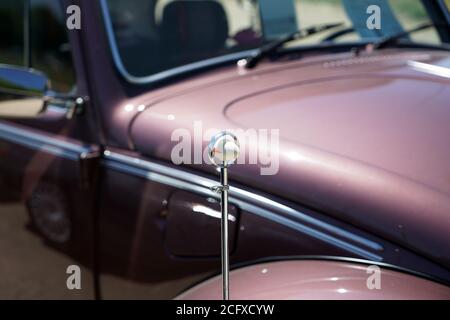 Nahaufnahme eines Oldtimers Stockfoto