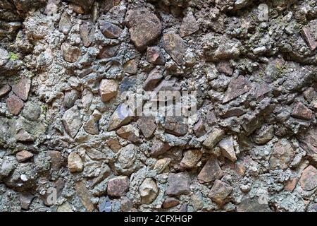 Nahaufnahme. Big Stein Stein Textur Hintergrund. Stockfoto