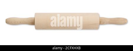 Rollstift isoliert auf weiß Stockfoto