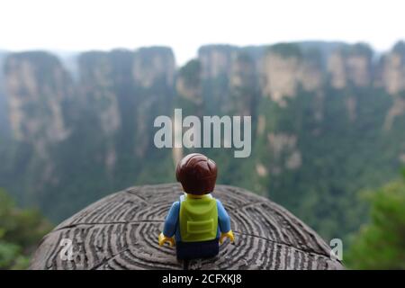 Zhangjiajie National Forest Park, Wulingyuan Scenic Area Stockfoto