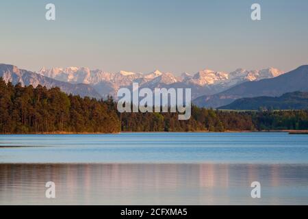 Geographie / Reisen, Deutschland, Bayern, Iffeldorf, nach Osterseen, Iffeldorf, Oberbayern, zusätzliche-Rights-Clearance-Info-Not-available Stockfoto