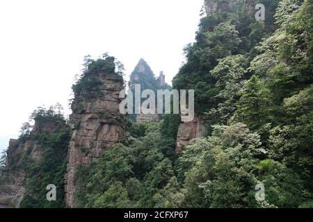 Zhangjiajie National Forest Park, Wulingyuan Scenic Area Stockfoto