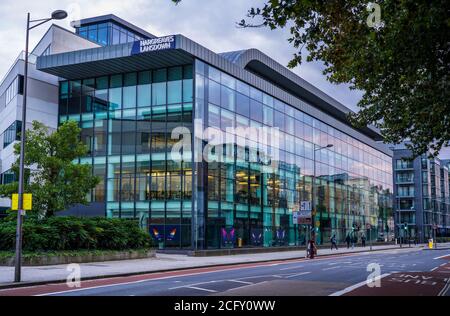 Hargreaves Lansdown HQ Bristol. Hargreaves Lansdown plc ist ein Finanzdienstleistungsunternehmen mit Sitz in Bristol. Hargreaves Lansdown Hauptquartier. Stockfoto