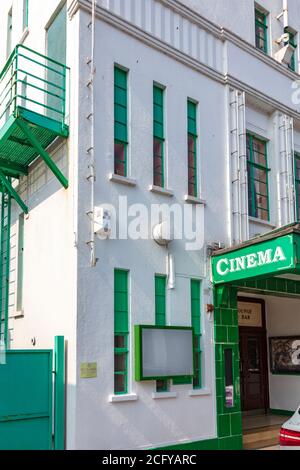 Art Deco Cinema im historischen Stadtzentrum von Sandwich, einem Cinque Port in Kent, Großbritannien, Stockfoto