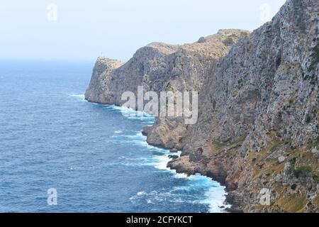 Cap de Formentor auf Mallorca, Spanien. Stockfoto