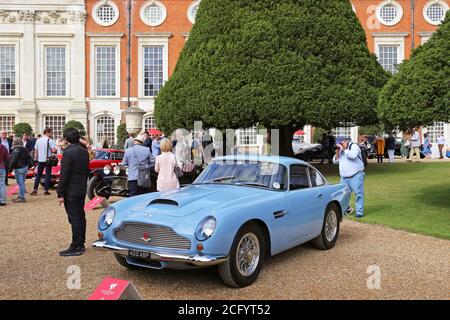 Aston Martin DB4 GT (1960), Concours of Elegance 2020, Hampton Court Palace, London, Großbritannien, Europa Stockfoto