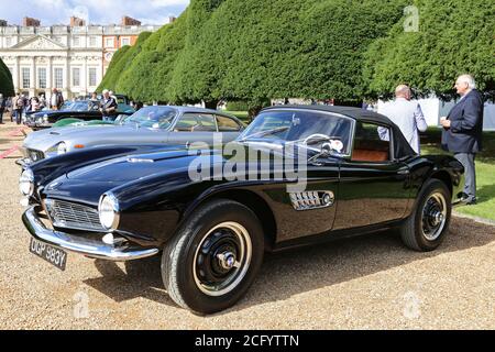 BMW 507 (1958), Concours of Elegance 2020, Hampton Court Palace, London, Großbritannien, Europa Stockfoto