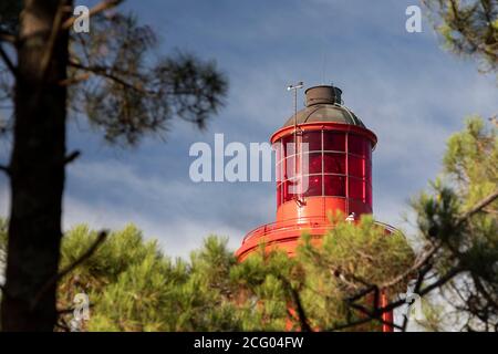 Frankreich, Gironde, GE-Cap-Ferret, Leuchtturm Cap-Ferret Stockfoto