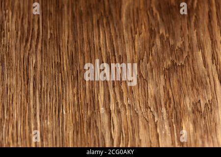 Oberfläche gebeizt Eiche Bord als Hintergrund für Kreativität Stockfoto