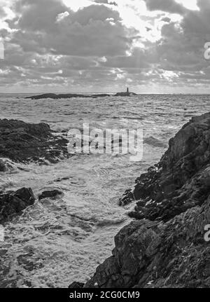 Rhoscolyn Beacon Holyhead Anglesey Mona North Wales Vereinigtes Königreich Stockfoto