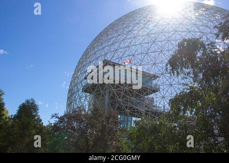 Geodätische Kuppel, Montreal Stockfoto