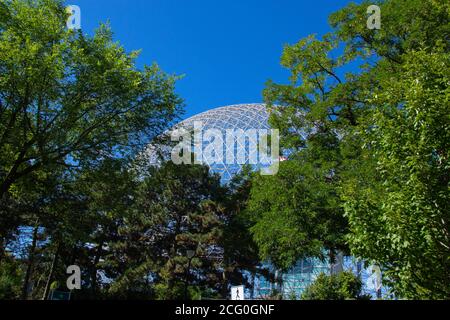 Geodätische Kuppel, Montreal Stockfoto