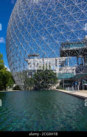 Geodätische Kuppel, Montreal Stockfoto