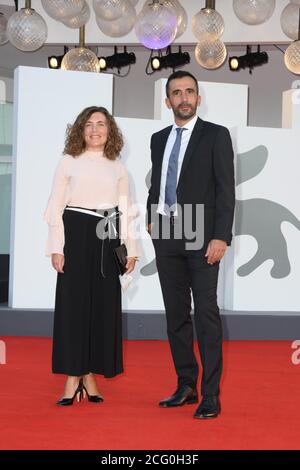 Venedig, Italien. September 2020. 77. Filmfestival Venedig 2020, Roter Teppich Notturno. Bildnachweis: Independent Photo Agency Srl/Alamy Live News Stockfoto