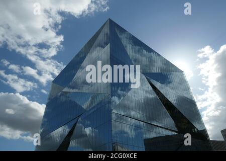 Der Cube am Hauptbahnhof in Berlin Stockfoto